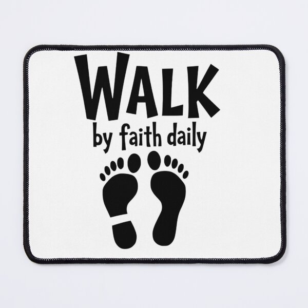 Item preview, Walk by faith daily designed and sold by muddiver.