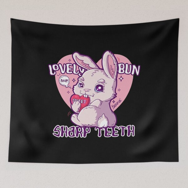 Item preview, Lovely Bun, Sharp Teeth - bunny love  designed and sold by SPIRIMAL.