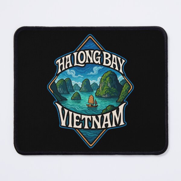 Item preview, Ha Long Bay Vietnam Travel designed and sold by TomFrontierArt.