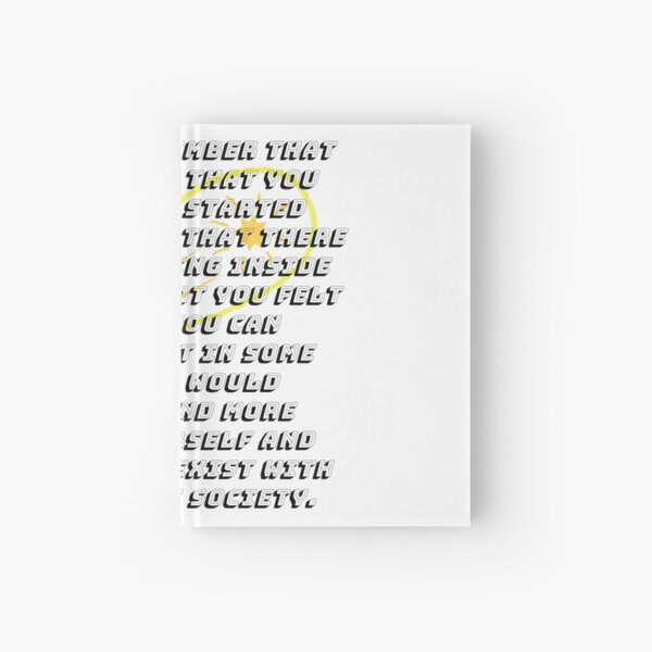 Advice From David Bowie Hardcover Journal