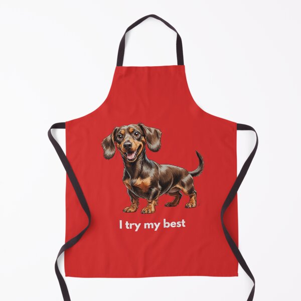 Item preview, I Try My Best – Cute Scruffy Dog Illustration designed and sold by PAPIRO SIGLO XXI.