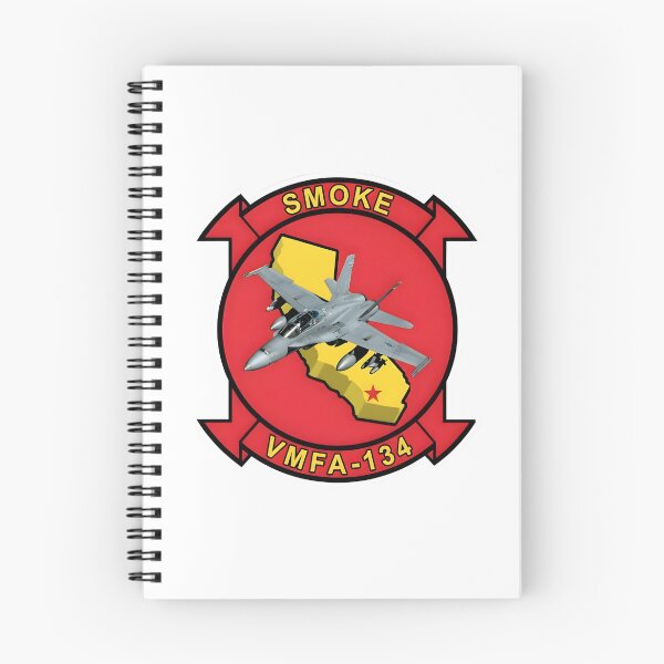 Item preview, Insignia oficial del escuadrón de caza de ataque de la Marina VMFA-134 "Smoke" designed and sold by CharlieDesings.