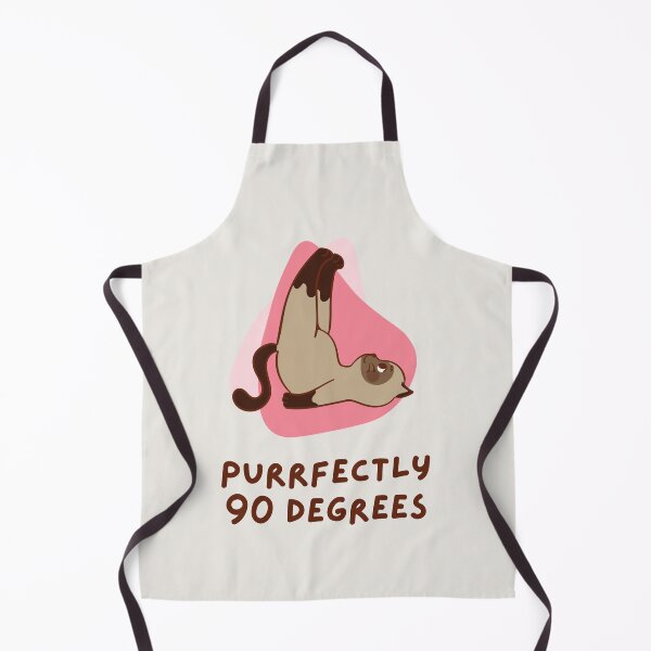 Item preview, Purrfectly 90 degrees yoga cat designed and sold by BlushMoodStudio.