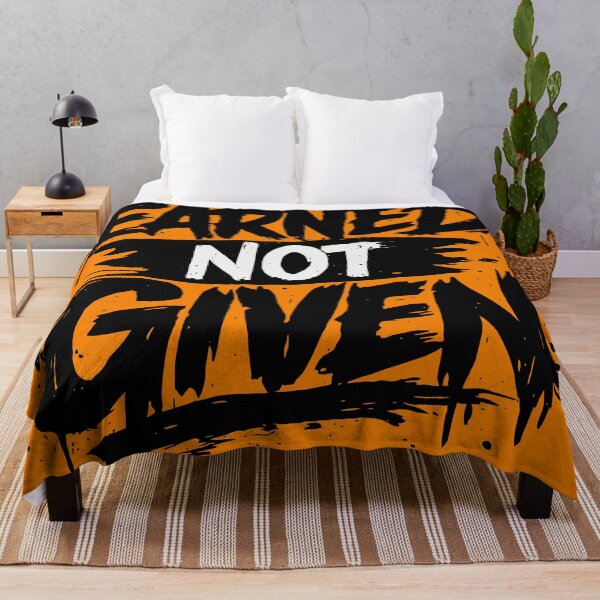 Item preview, Earned Not Given Success Motivation Gift designed and sold by xmoudx.