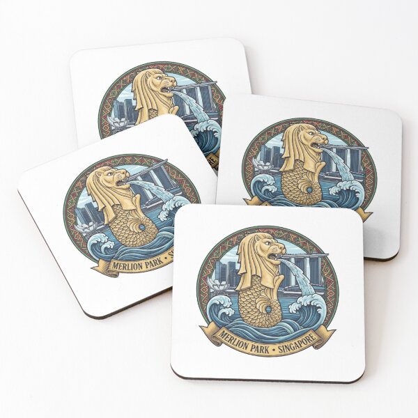 Item preview, MERLION PARK SINGAPORE designed and sold by likbatonboot.