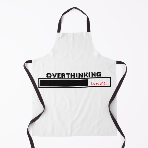 Item preview, Overthinking Loading – Relatable Sticker designed and sold by CtrlSlayStudio.