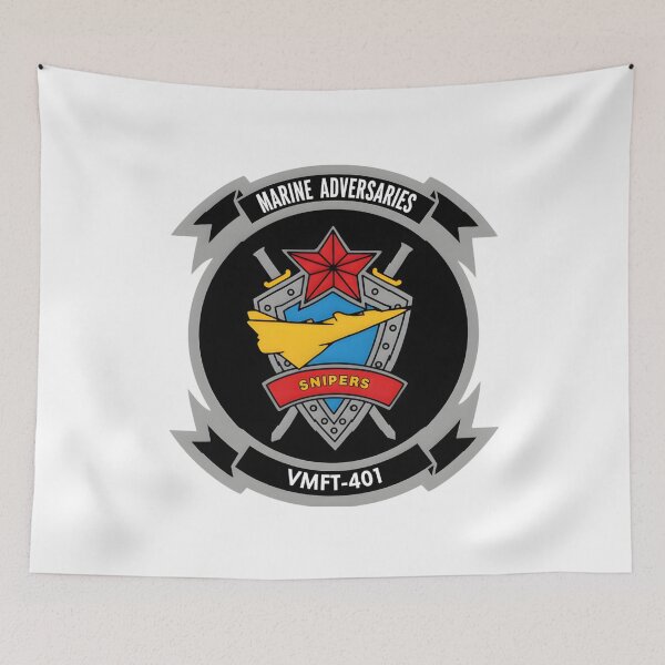 Item preview, Official Insignia of the VMFT-401 "Snipers" Marine Fighter Training Squadron designed and sold by CharlieDesings.
