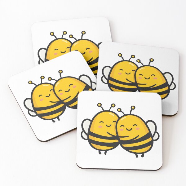 Item preview, Cute hugging bees designed and sold by Baart72.