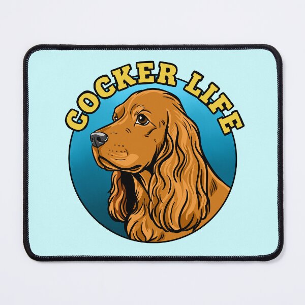 Item preview, Cocker Life | Cocker Spaniel Head Profile Illustration designed and sold by MartynaKanik.