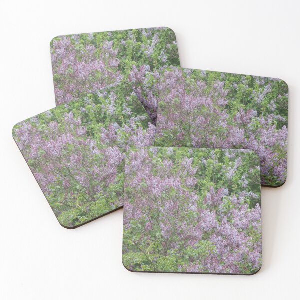 Item preview, Lilac bushes in full bloom designed and sold by Betulek.