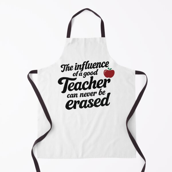 Item preview, The influence of a good teacher can never be erased,teacher lover designed and sold by CloudyPress.