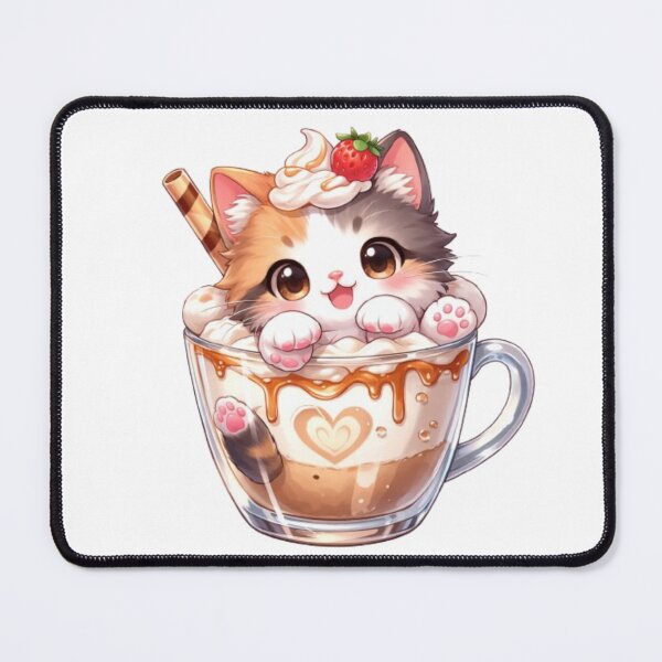 Item preview, Cappuccino Kitty Delight designed and sold by Miryou.
