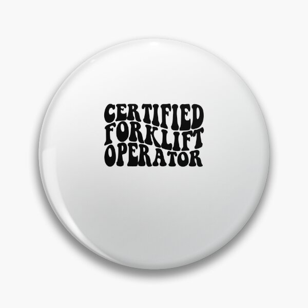 Item preview, Certified Forklift Operator Retro  designed and sold by TeesYouWant.