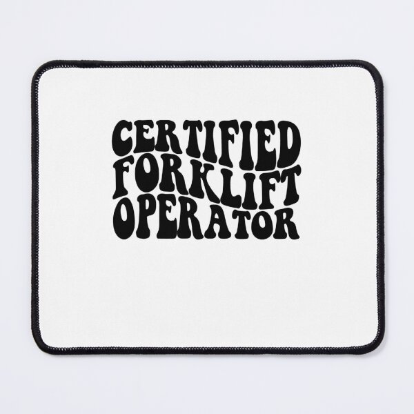 Item preview, Certified Forklift Operator Retro  designed and sold by TeesYouWant.