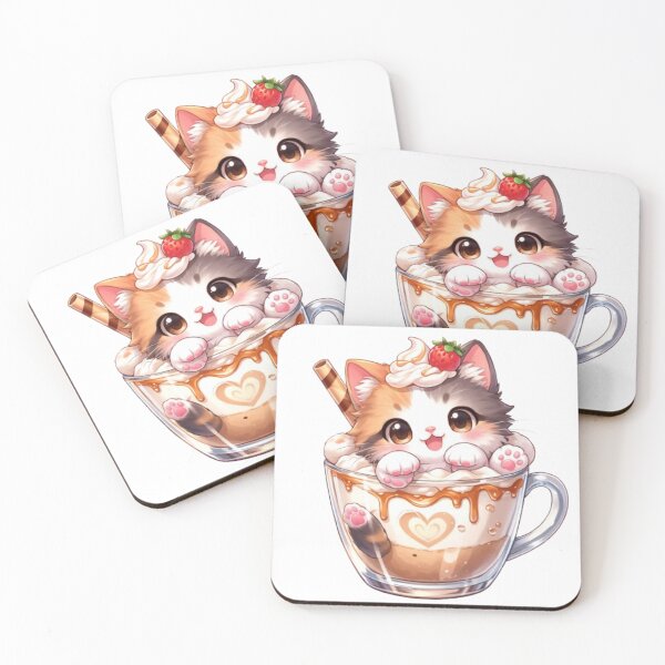 Item preview, Cappuccino Kitty Delight designed and sold by Miryou.