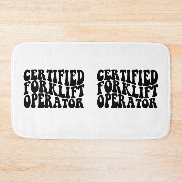 Item preview, Certified Forklift Operator Retro  designed and sold by TeesYouWant.