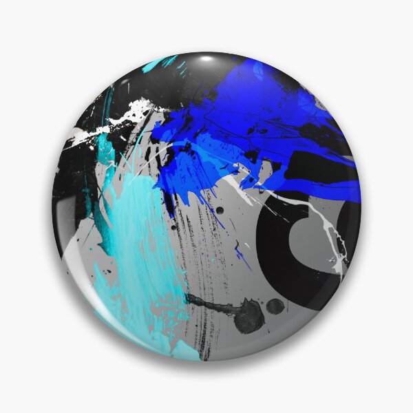 Item preview, Bold blue brushstroke graphic abstract  designed and sold by ZebEddy.