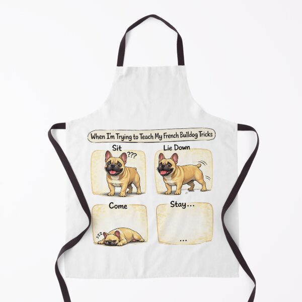 Item preview, When I'm Trying to Teach My French Bulldog Tricks designed and sold by Szapeee.