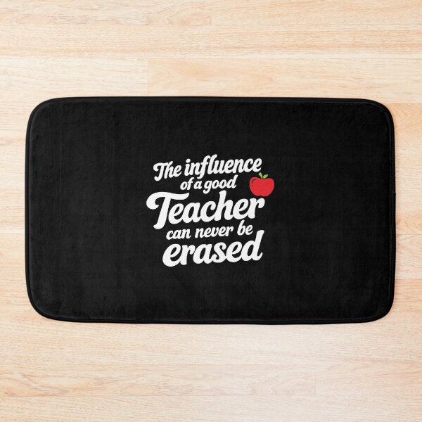 Item preview, The influence of a good teacher can never be erased,teacher lover designed and sold by CloudyPress.