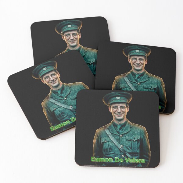 Item preview, Eamon De Valera (14 October 1882 – 29 August 1975) in uniform Irish president fought 1916 rising  designed and sold by OliDesigns.