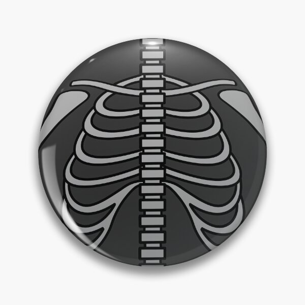 Item preview, Rib Cage X-Ray Radiology Illustration designed and sold by Still Learning Days.