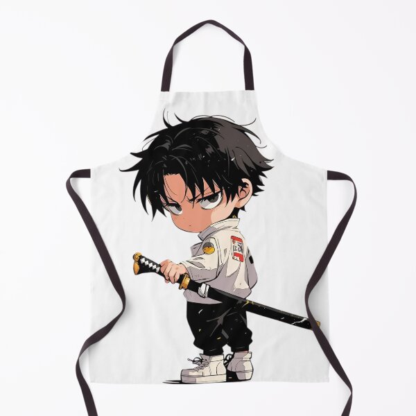 Item preview, Chibi Lone Samurai – Cute Dark Sword Warrior Illustration designed and sold by Dyan4.