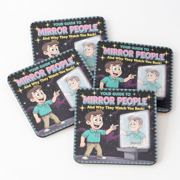 Item preview, Mirror People VHS Parody - 90s Retro Humor designed and sold by PictorialWhimsy.