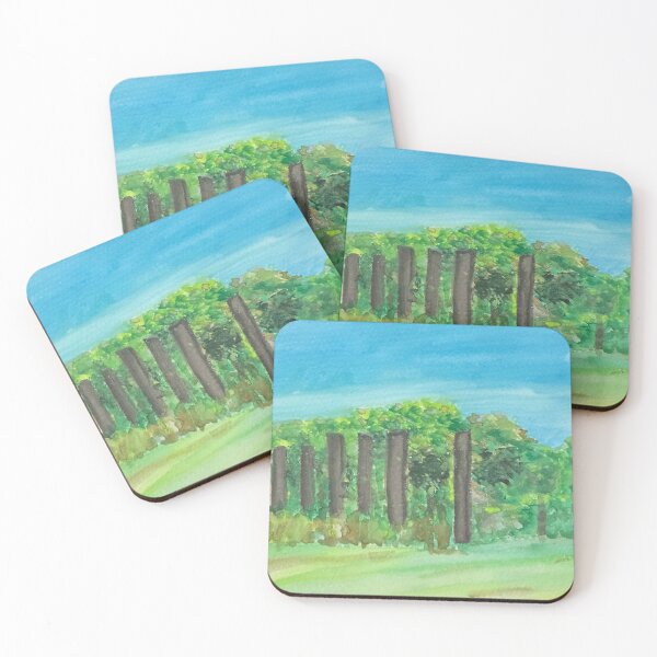 Item preview, Vineyards in Summer designed and sold by AcelArtShop.