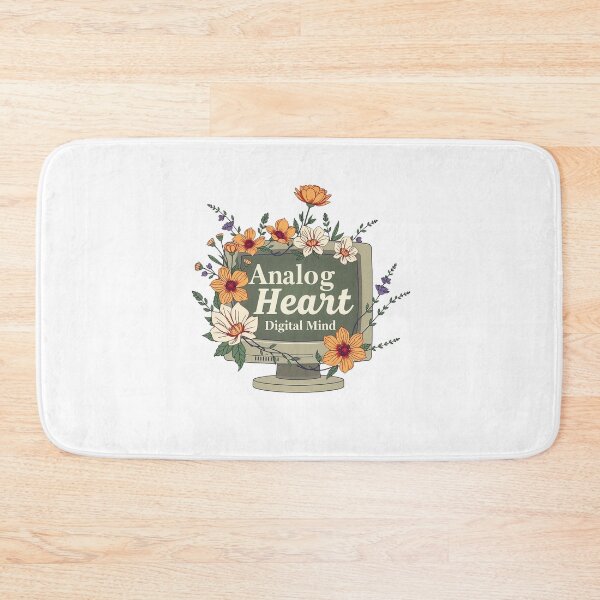 Item preview, Analog Heart, Digital Mind – Cottagecore Tech Aesthetic designed and sold by Boztik-Designs.