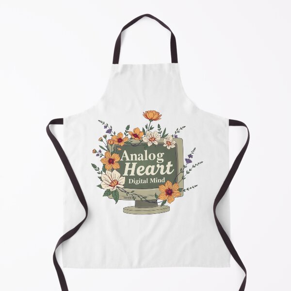 Item preview, Analog Heart, Digital Mind – Cottagecore Tech Aesthetic designed and sold by Boztik-Designs.