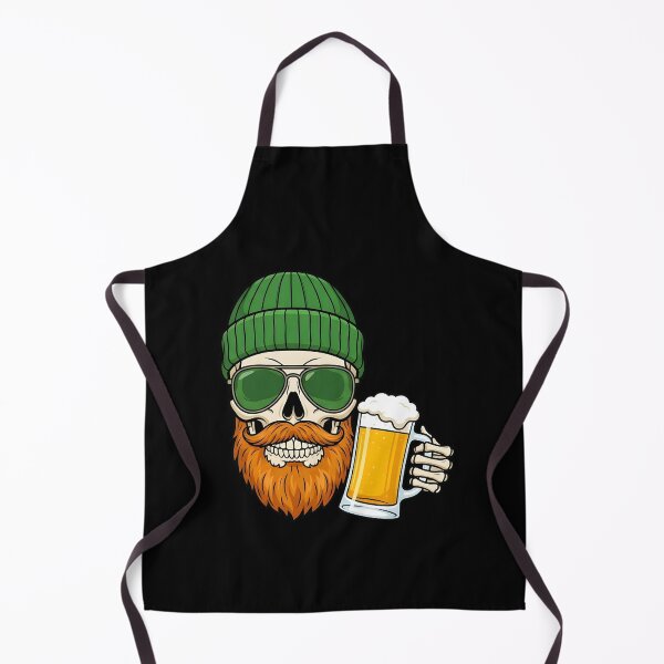 Item preview, St Patricks Skull Beard Beer Mug designed and sold by KroghDs.
