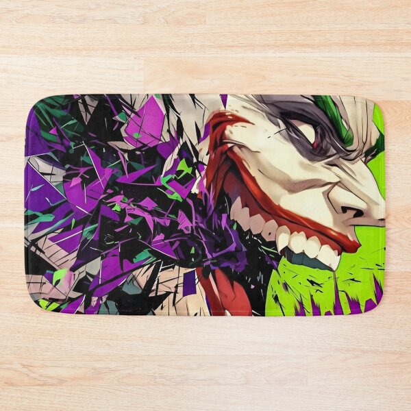 Item preview, Chaotic Laugh Villain – Neon Madness Dark Comic Art designed and sold by Dyan4.