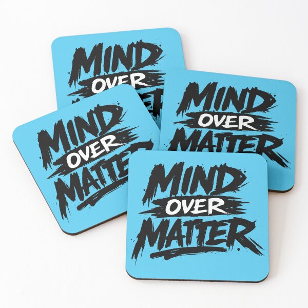 Item preview, Mind Over Matter Mental Strength Motivation Gift designed and sold by xmoudx.