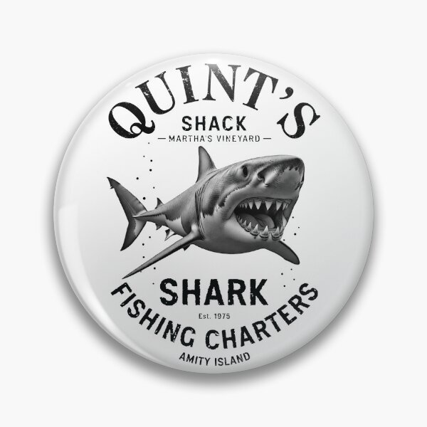 Item preview, Quint's Shark Fishing Charters designed and sold by Candywrap Studio.