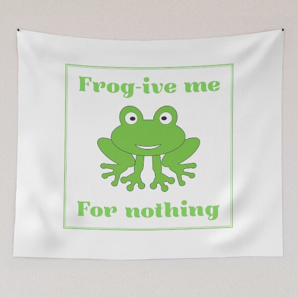 Item preview, Frog-ive Me… For Nothing – Funny Frog Pun Shirt designed and sold by Mouad-Doadi.