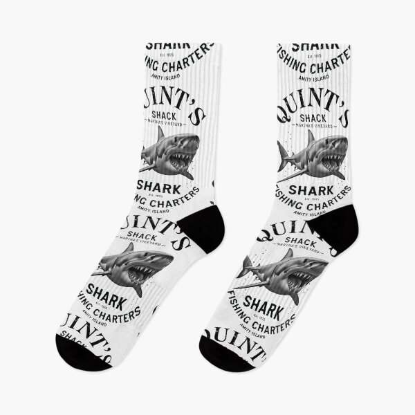 Item preview, Quint's Shark Fishing Charters designed and sold by Candywrap Studio.