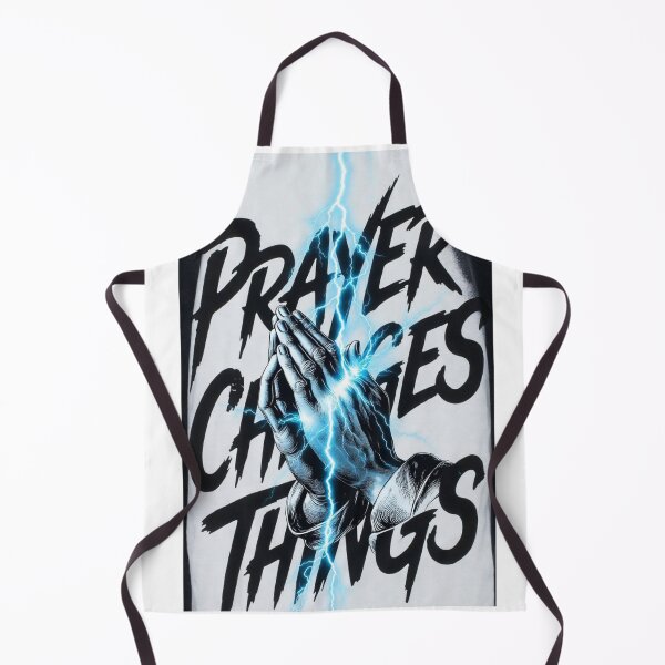 Item preview, Prayer Changes Things - Spiritual Warfare Streetwear designed and sold by Jan Menard Sangal Apparel.
