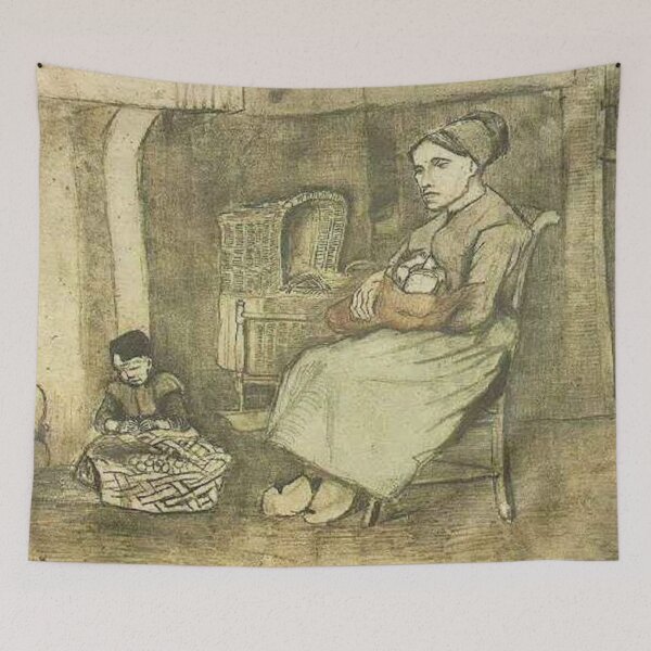 Item preview, Mother at the Cradle designed and sold by SharonTheFirst.