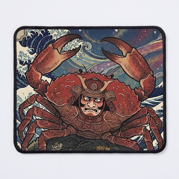 Item preview, Cancer 蟹座 Ukiyo-e Cosmic Warrior Crab designed and sold by Cosmic-Vault.