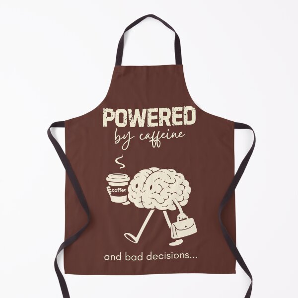 Item preview, Powered By Caffeine And Bad Decisions designed and sold by Anniko Art Studio.
