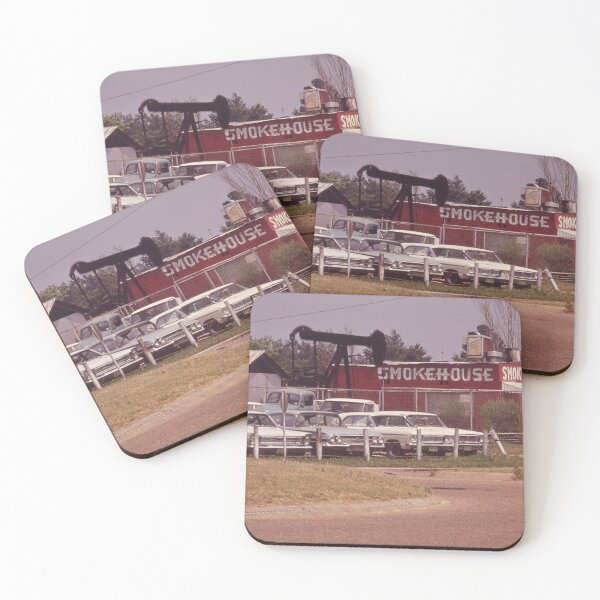 Item preview, Vintage Smokehouse Road Trip Classic Cars USA designed and sold by Mauswohn.