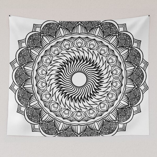 Item preview, detailed mandala designed and sold by Anna's Gallery.