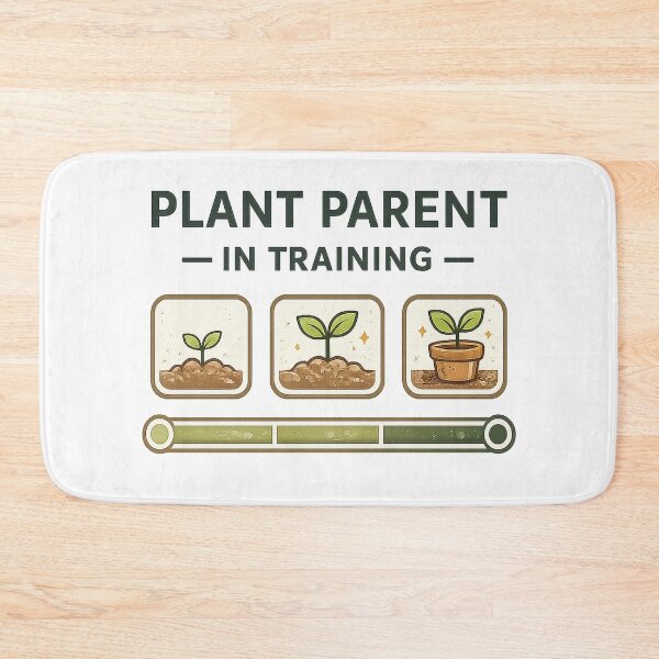 Item preview, Plant Parent In Training Progress Bar designed and sold by Raddoodler.