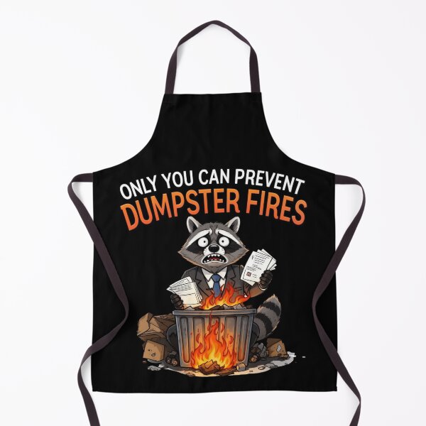 Item preview, Only You Can Prevent Dumpster Fires T-shirt designed and sold by OlizaPrint.
