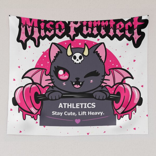 Item preview, Stay Cute Lift Heavy designed and sold by MisoPurrfect.