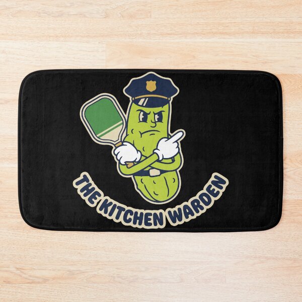 Item preview, The Kitchen Warden Pickleball - Retro 1930s Mascot designed and sold by Mdozet.