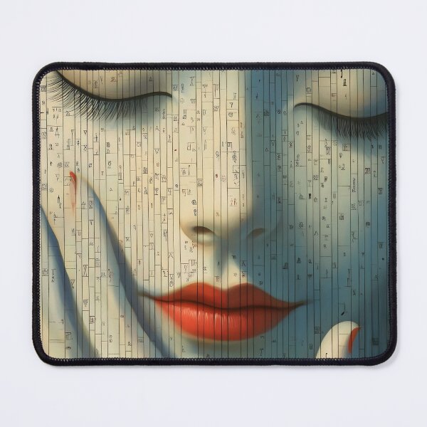 Item preview, Serene Face Ultra Modern Symbolic Aesthetic designed and sold by Shoot-The-Moon.