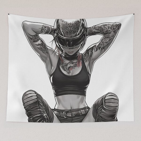 Item preview, ninja female,cyberpunk designed and sold by ZIPANG-JAPAN.