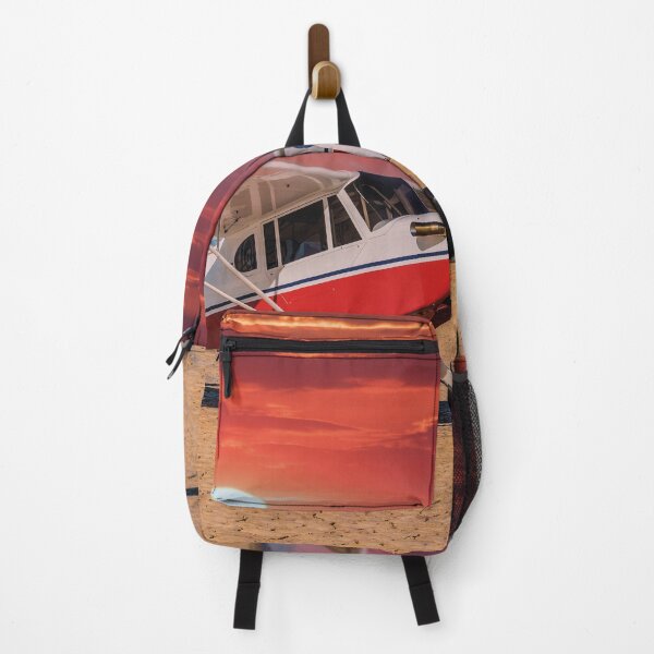 Item preview, Propeller plane in sunset desert vintage look designed and sold by Mauswohn.