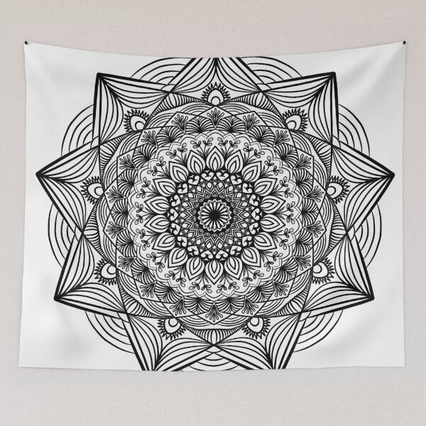 Item preview, detailed mandala designed and sold by Anna's Gallery.